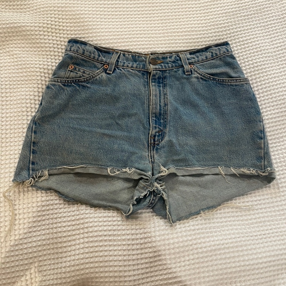 Levi’s High Waisted Jean Shorts